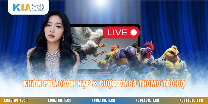Khám phá cách nạp & cược đá gà Thomo tốc độ